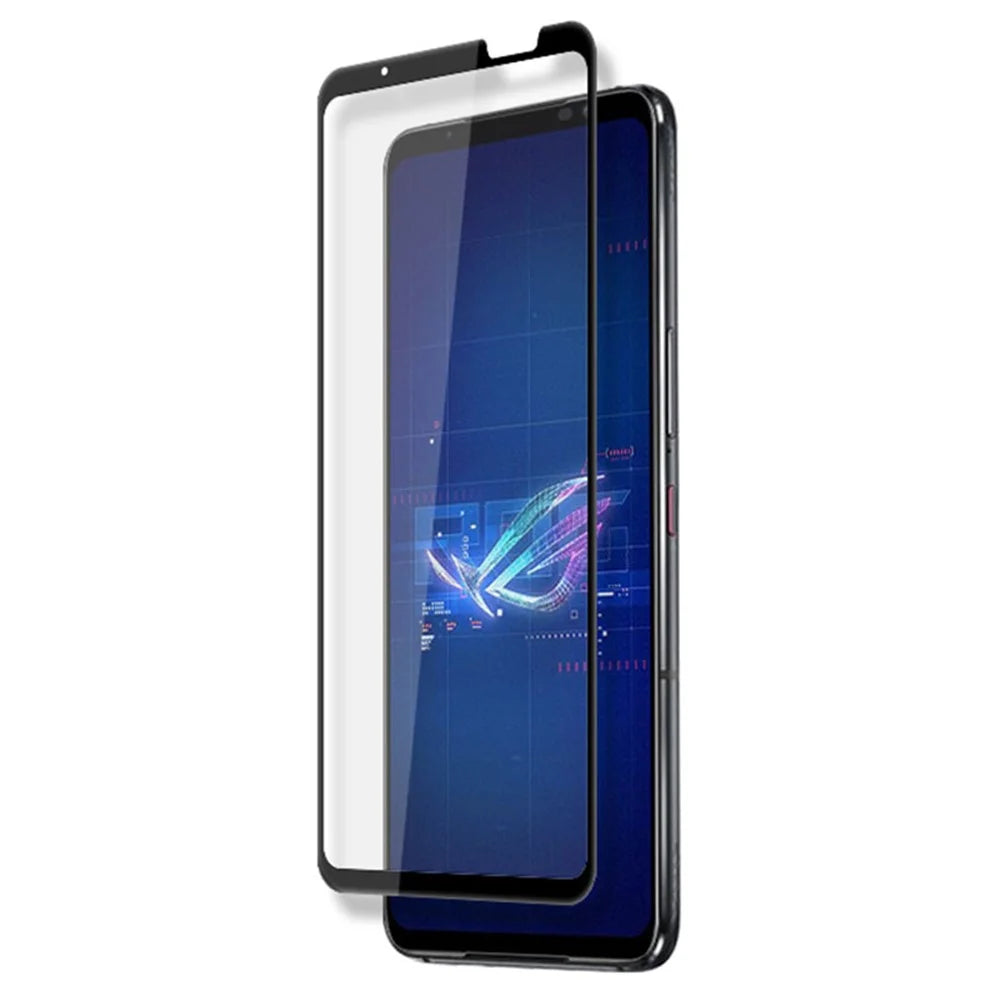 MOCOLO For Asus ROG Phone 6 5G Secondary Hardening Film Silk Printing Tempered Glass Full Screen Protector - Black - 3