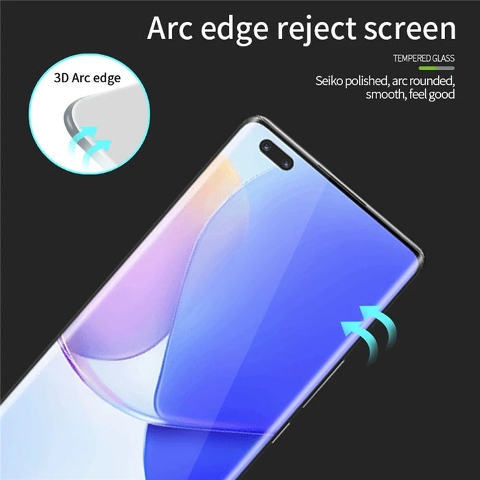 MOFI For Huawei nova 11 Ultra / nova 11 Pro Hot Bending Screen Protector 3D Curved Full Glue Tempered Glass Film - 4