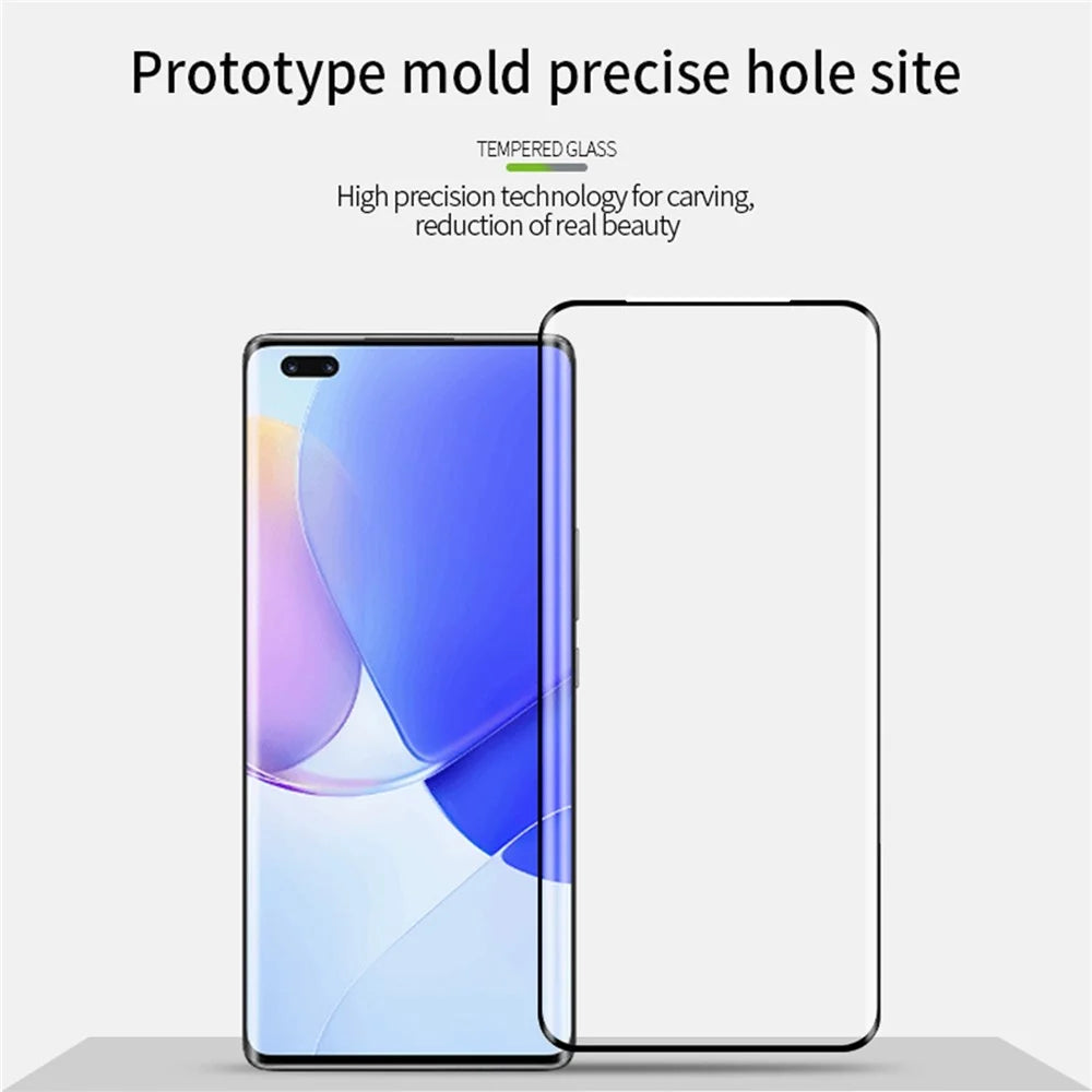 MOFI For Huawei nova 11 Ultra / nova 11 Pro Hot Bending Screen Protector 3D Curved Full Glue Tempered Glass Film - 5