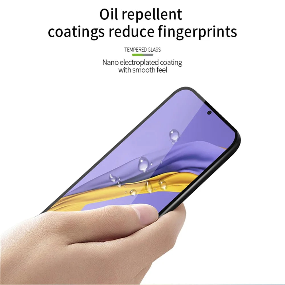 PINWUYO JK Tempered Glass Film Series-2 for Oppo A98 5G HD Clarity High Aluminum-silicon Glass Full Cover Screen Protector - 6
