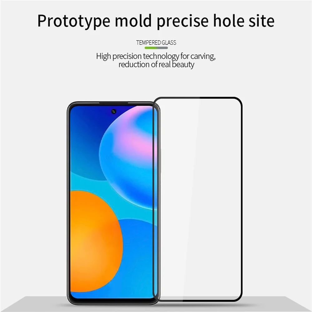 PINWUYO JK Tempered Glass Film Series-2 for Huawei Enjoy 60 Pro High Aluminum-silicon Glass Full Coverage Screen Protector - 3