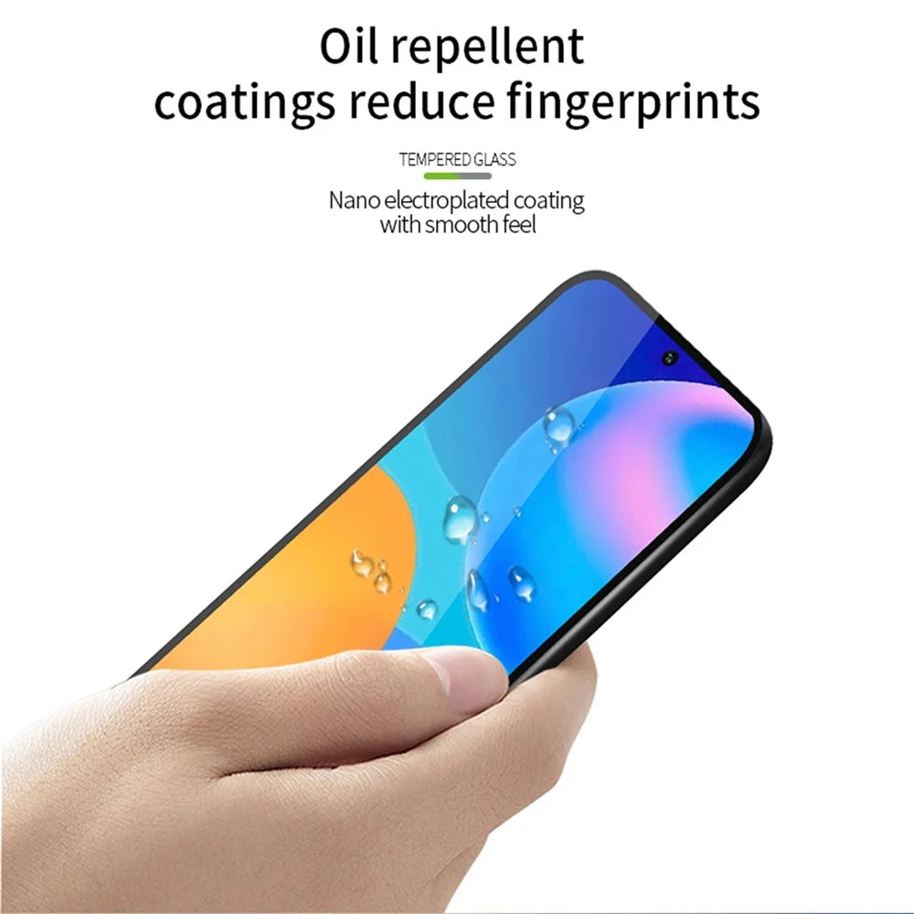 PINWUYO JK Tempered Glass Film Series-2 for Huawei Enjoy 60 Pro High Aluminum-silicon Glass Full Coverage Screen Protector - 6