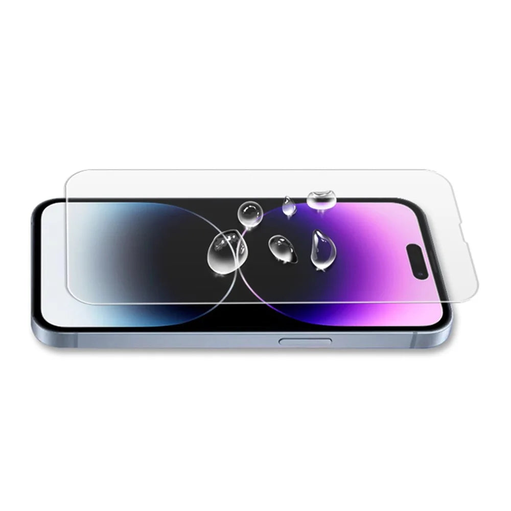 MOCOLO For iPhone 14 Pro Clear Screen Protector 9H Hardness Ultra Resistant Full Glue Tempered Glass Film - 4
