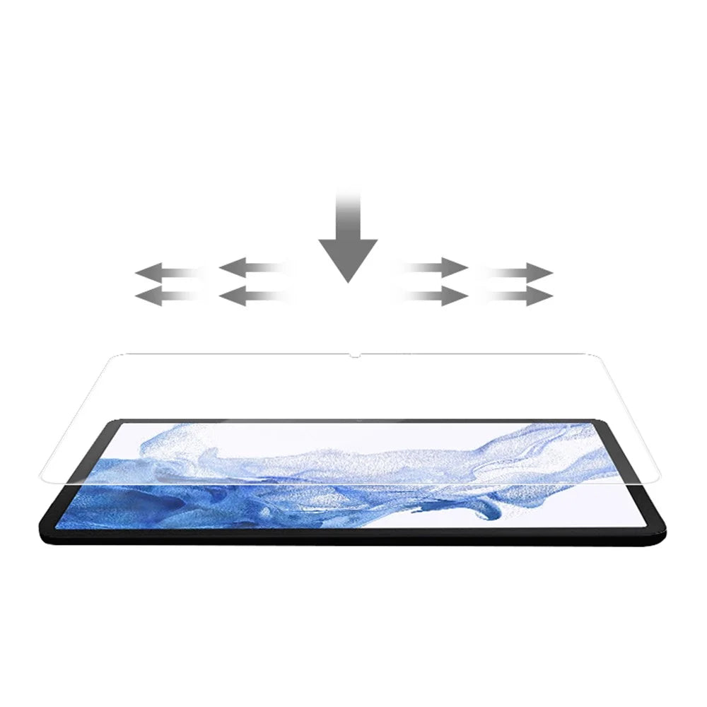 MOCOLO For Samsung Galaxy Tab S9 / S8 / S7 Clear Screen Protector Tempered Glass Full Screen Film Guard - 4