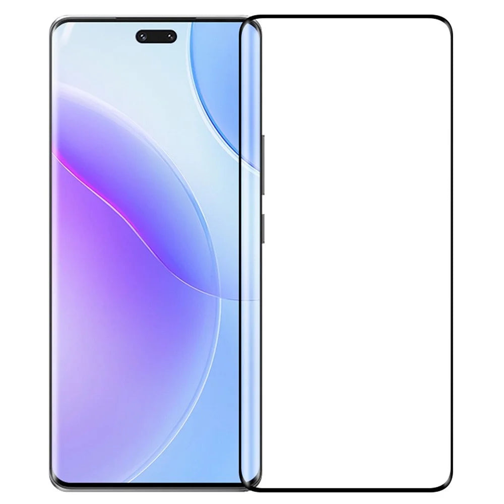MOFI For Honor 90 Pro Hot Bending Tempered Glass Film 3D Curved Full Glue Anti-explosion Screen Protector - 1