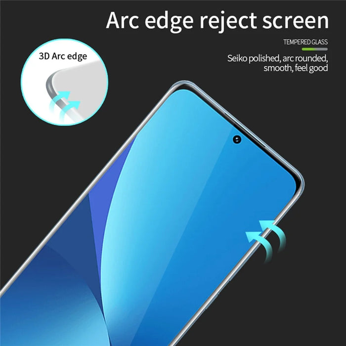 MOFI For Honor 90 Tempered Glass Screen Protector 3D Curved Full Glue Hot Bending Phone Screen Film - 6