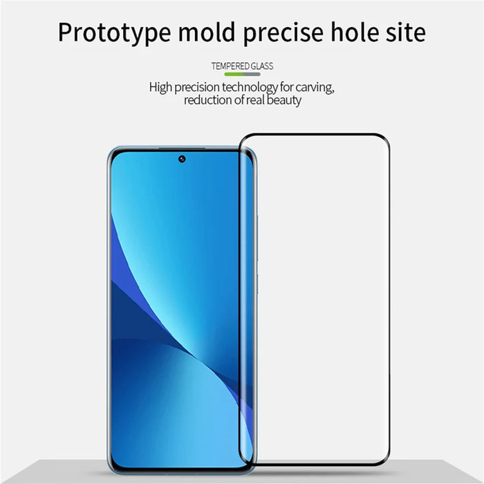 MOFI For Honor 90 Tempered Glass Screen Protector 3D Curved Full Glue Hot Bending Phone Screen Film - 7