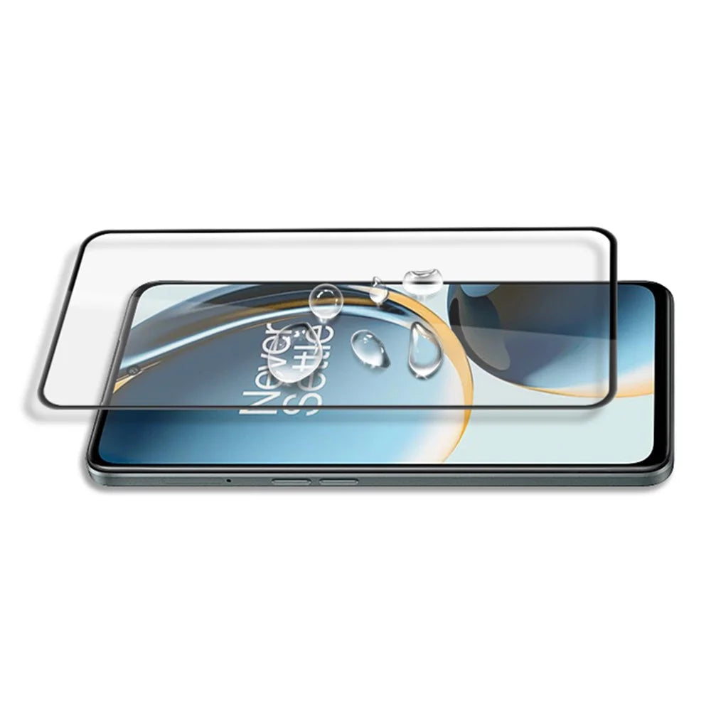 MOCOLO For OnePlus Nord CE 3 Lite 5G / Nord N30 5G Full Screen Protector Silk Printing HD Tempered Glass Film - Black - 5