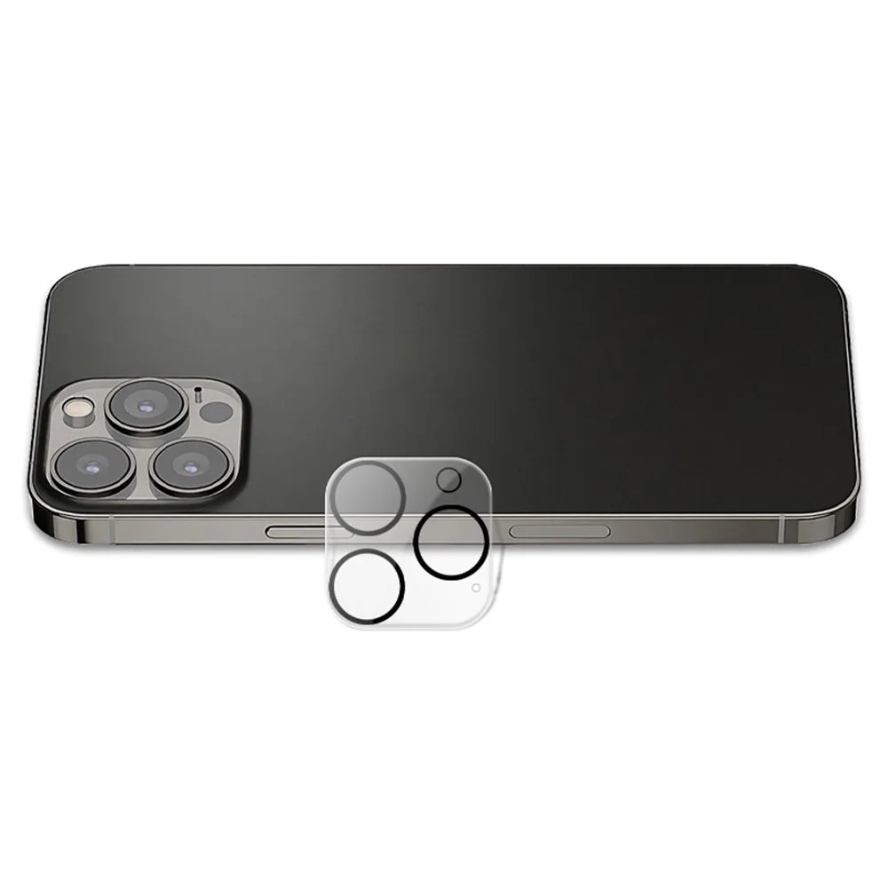 MOCOLO For iPhone 15 Pro Max Camera Lens Protector Tempered Glass Silk Printing Lens Film with Night Circle - 4