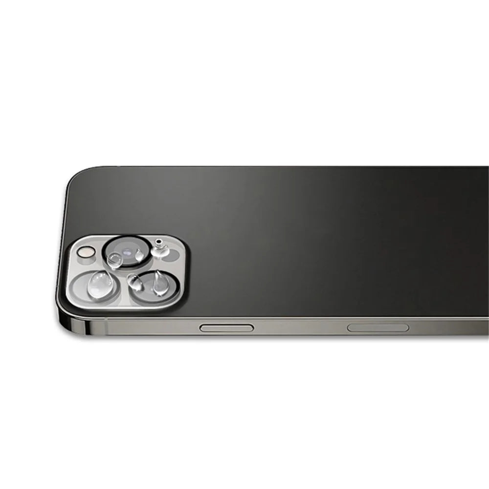 MOCOLO For iPhone 15 Pro / 15 Pro Max Tempered Glass Camera Lens Protector Silk Printing Phone Lens Film with Night Circle - 3