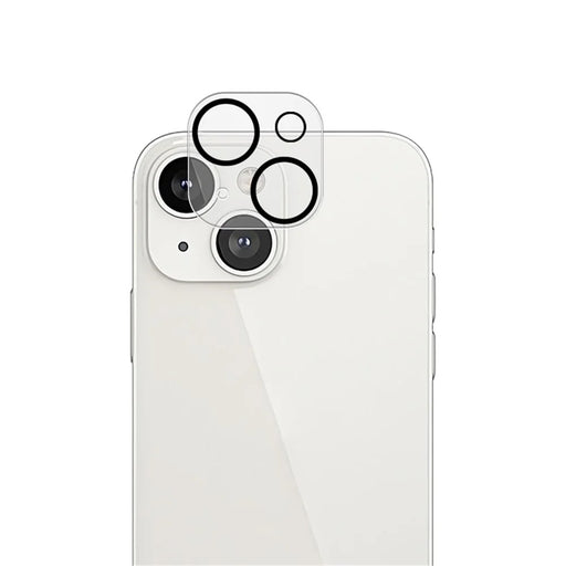 MOCOLO Camera Lens Protector for iPhone 15 / 15 Plus Silk Printing HD Tempered Glass Lens Film with Night Circle - 1