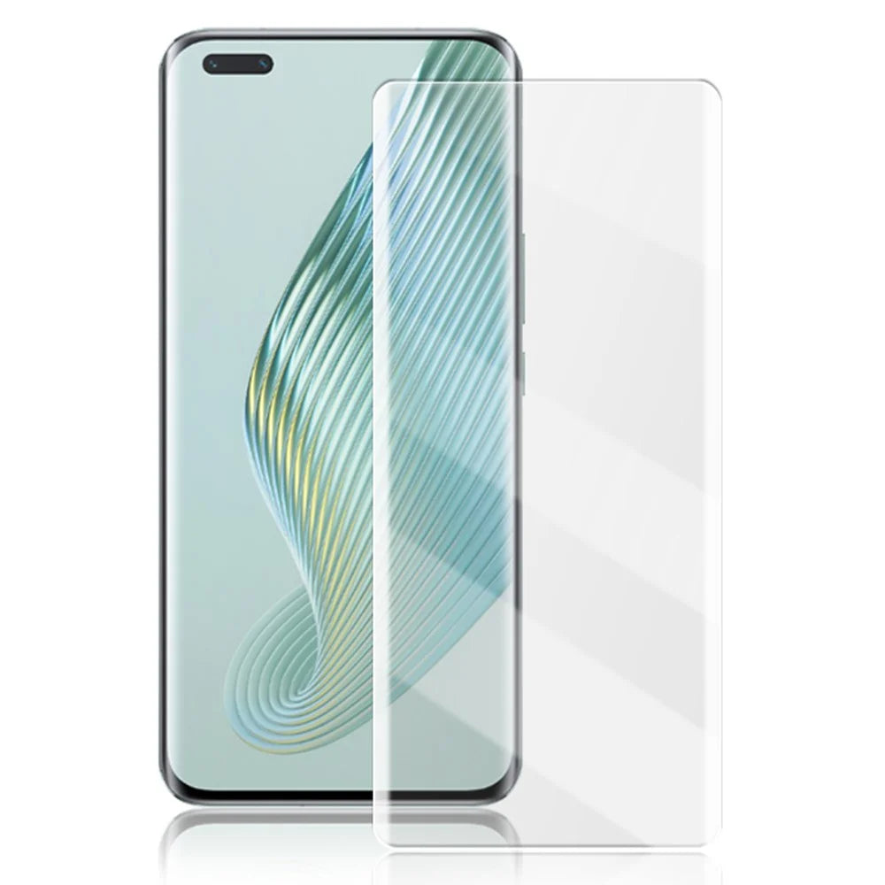 MOCOLO for Honor Magic5 Pro Phone Full Screen Protector 3D Curved UV Liquid Tempered Glass HD Clear Film - 1