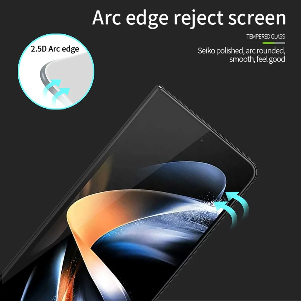 PINWUYO JK Tempered Glass Film Series-2 for Samsung Galaxy Z Fold5 5G High Aluminum-silicon Glass Double Defense Full Screen Protector - 5