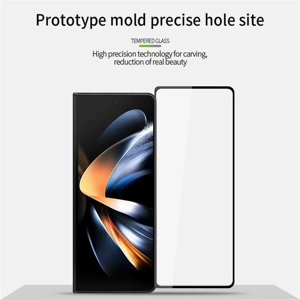 PINWUYO JK Tempered Glass Film Series-2 for Samsung Galaxy Z Fold5 5G High Aluminum-silicon Glass Double Defense Full Screen Protector - 6
