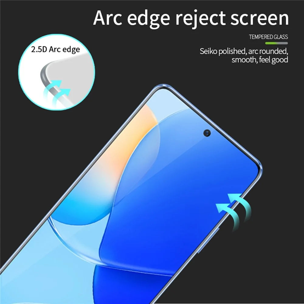 PINWUYO For vivo iQOO 11S 5G JK Tempered Glass Film Series-2 Clear High Aluminum-silicon Glass Full Screen Protector - 6