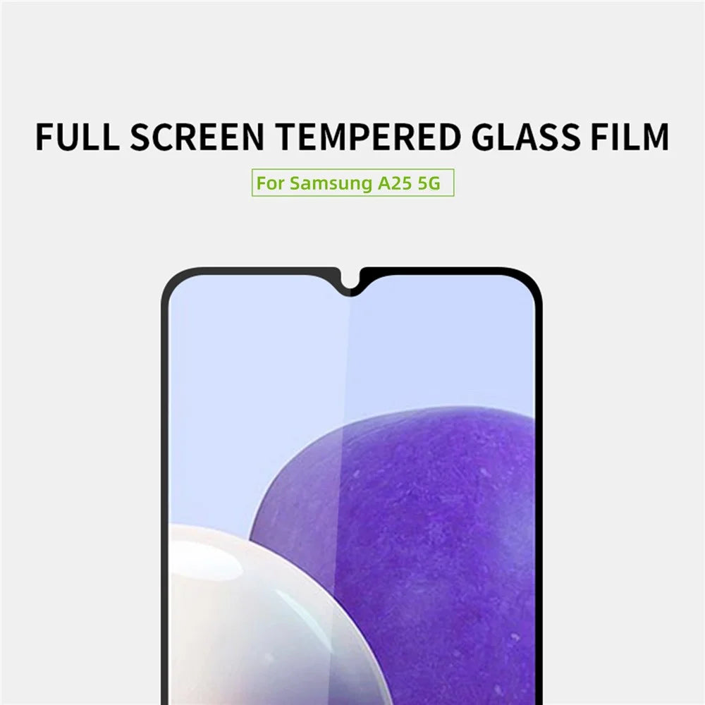 MOFI JK Tempered Glass Film Series-1 for Samsung Galaxy A25 5G (Global) (161.0 x 76.5 x 8.3mm) Full Screen Protector - 3