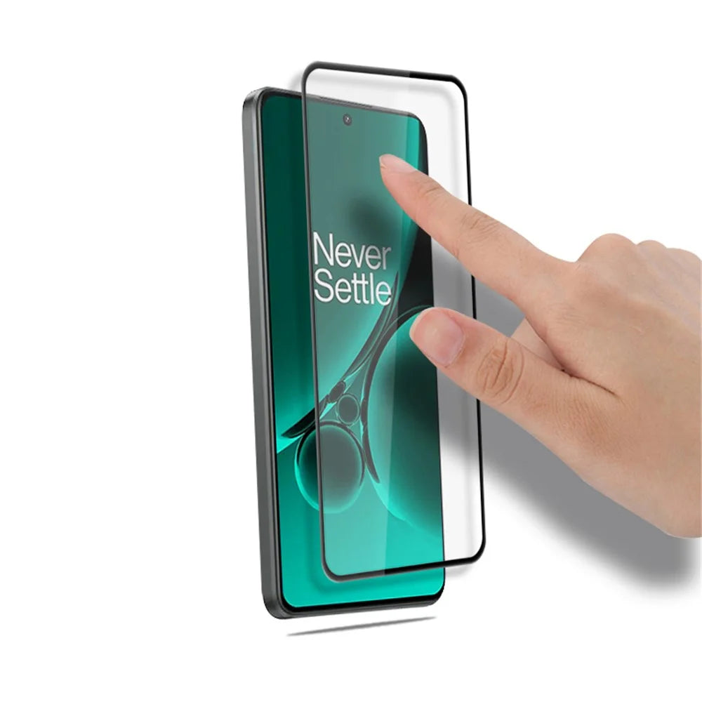 MOCOLO For OnePlus Nord CE3 5G Screen Protector Tempered Glass Silk Printing Secondary Hardening Full Screen Film - Black - 3