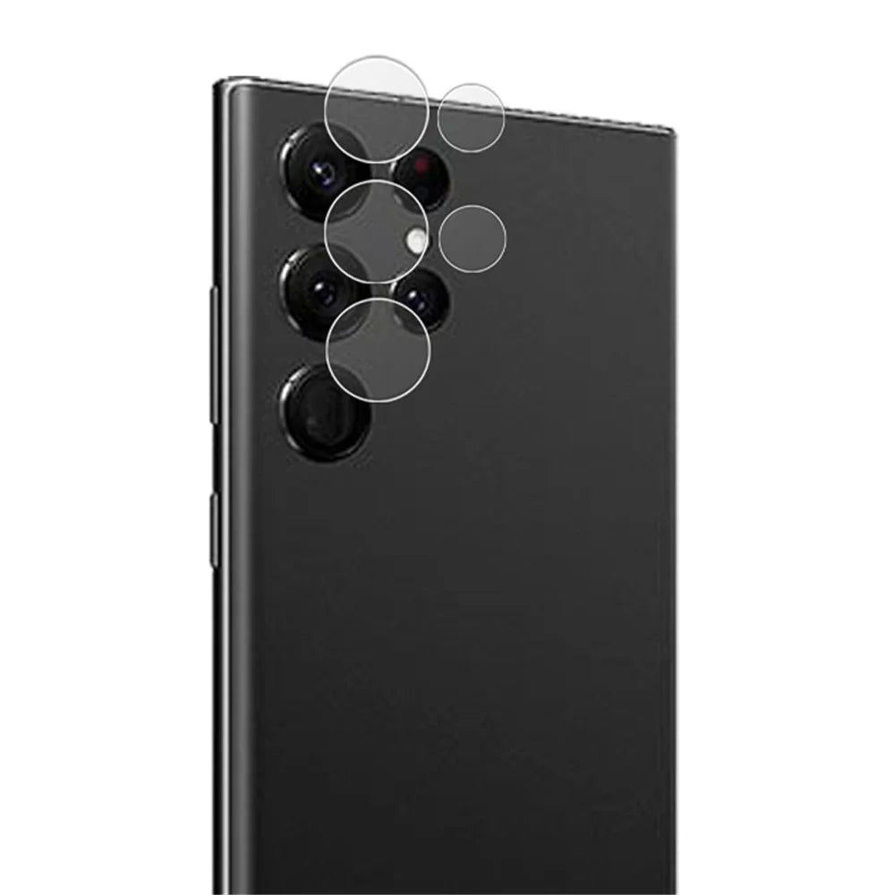 MOCOLO 1 Set Lens Film for Samsung Galaxy S23 Ultra , 9H Tempered Glass HD Back Camera Lens Protector - Transparent - 2