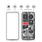 MOCOLO Silk Printing Screen Protector for Nothing Phone (2) , Full Glue Full Coverage Tempered Glass Film - Black - 2