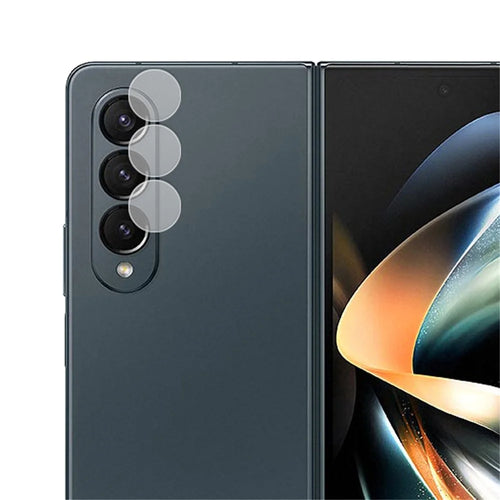 MOCOLO Anti-Scratch Lens Film Set for Samsung Galaxy Z Fold4 5G , 9H Tempered Glass HD Back Camera Lens Protector - Transparent - 1