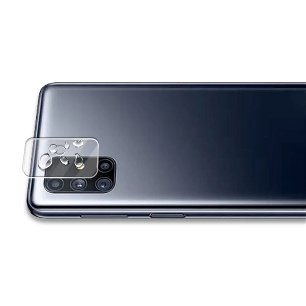 MOCOLO For Samsung Galaxy M51 Anti-Fingerprint Lens Film Tempered Glass Back Camera Lens Protector - Transparent - 3