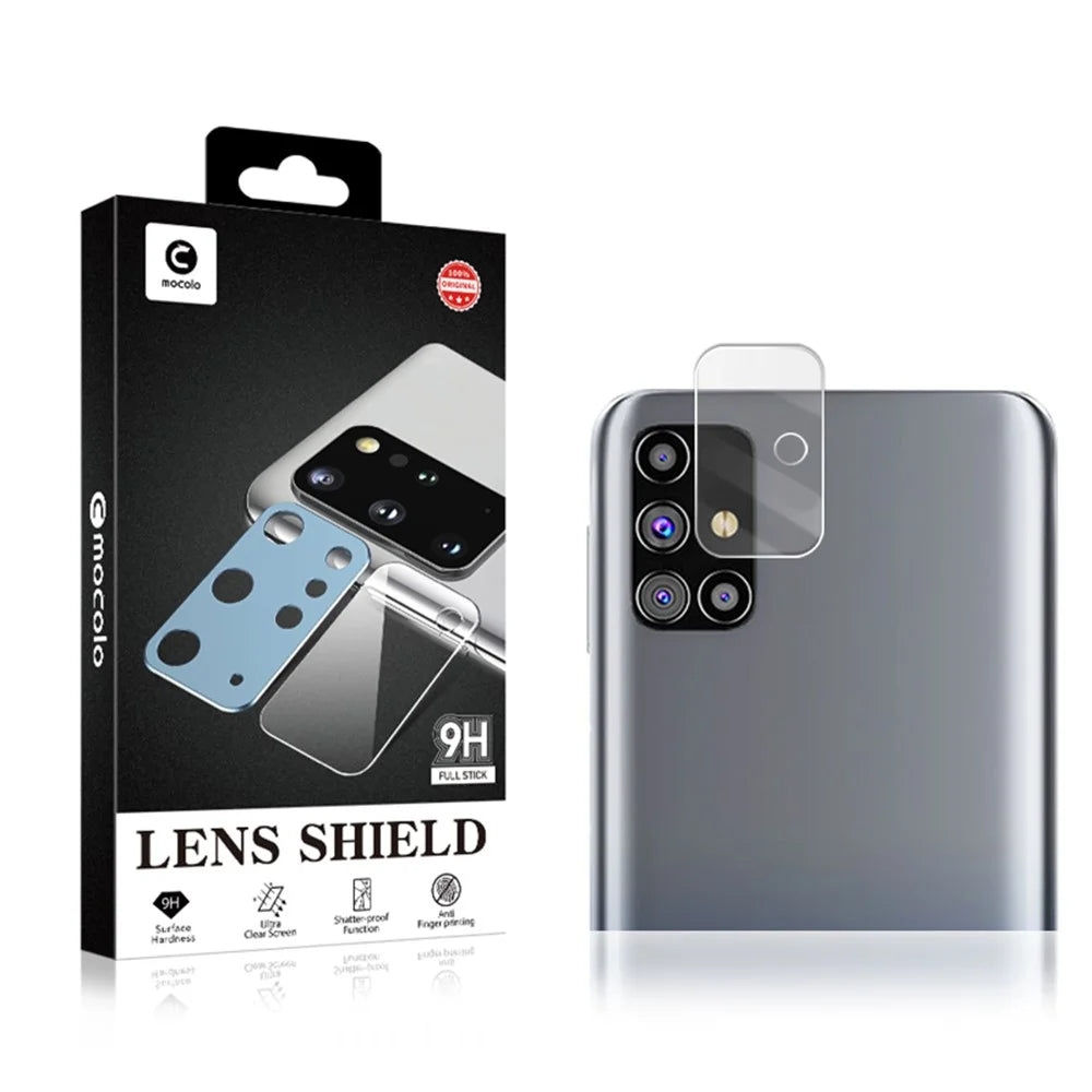 MOCOLO Lens Film for Samsung Galaxy M31s , 9H Anti-Explosion Tempered Glass HD Back Camera Lens Protector - Transparent - 5