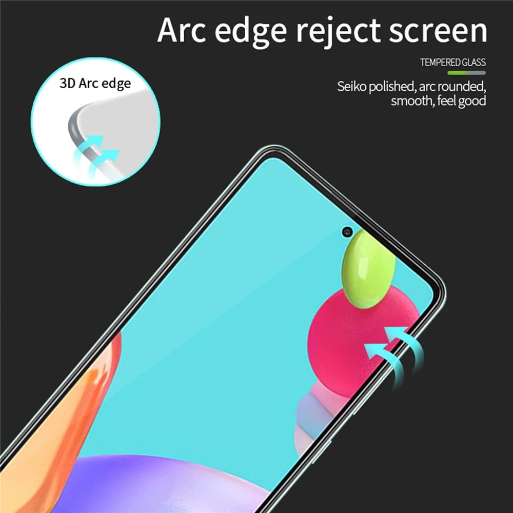 PINWUYO JK 3D Curved Tempered Glass Film-2 for Samsung Galaxy S23 FE High Aluminum-silicon Glass HD Clear Full Glue Screen Protector - 6