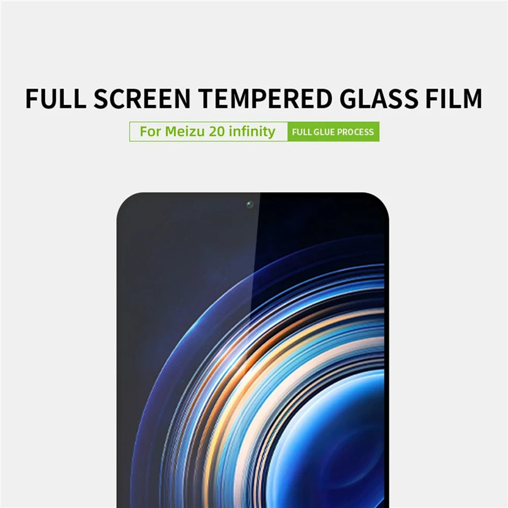 PINWUYO For Meizu 20 Infinity JK Tempered Glass Film Series-2 High Aluminum-silicon Glass HD Clear Full Screen Protector - 3