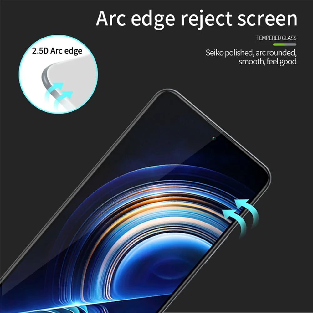 PINWUYO For Meizu 20 Infinity JK Tempered Glass Film Series-2 High Aluminum-silicon Glass HD Clear Full Screen Protector - 6