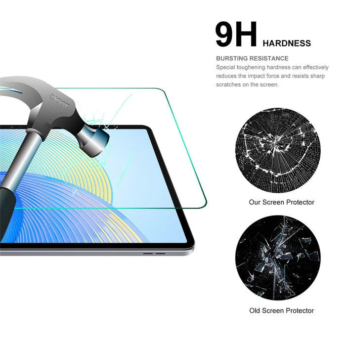 ENKAY HAT PRINCE 2Pcs for Honor Pad X8 Pro / Pad X9 Tempered Glass Tablet Screen Protector 9H 2.5D 0.33mm Film - 4