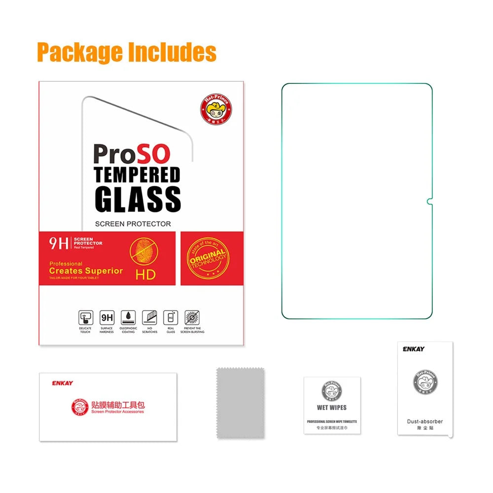 ENKAY HAT PRINCE For Huawei MatePad Air 11.5 inch (2023) Tablet Screen Protector 0.33mm 9H 2.5D Tempered Glass Film - 7