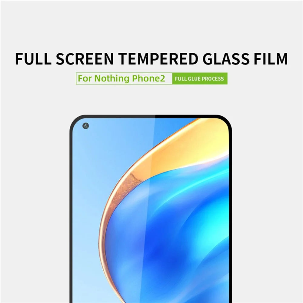 PINWUYO For Nothing Phone (2) JK Tempered Glass Film Series-2 Full Screen Protector Full Glue High Aluminum-silicon Glass Film - 3