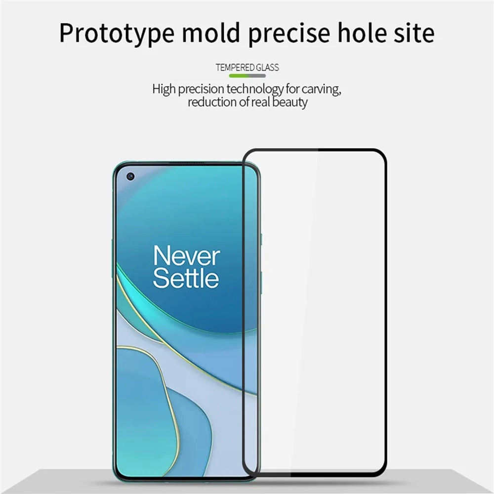 MOFI JK Tempered Glass Film Series-1 for OnePlus Nord CE3 5G Full Screen Protector High Aluminum-silicon Glass Full Glue Film - 7