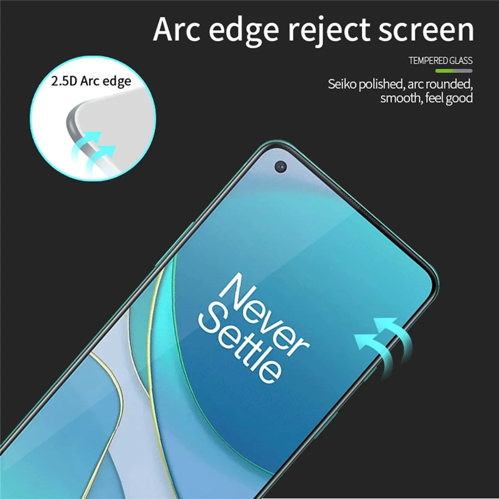 PINWUYO For OnePlus Nord CE3 5G JK Tempered Glass Film Series-2 Full Cover High Aluminum-silicon Glass Screen Protector - 6