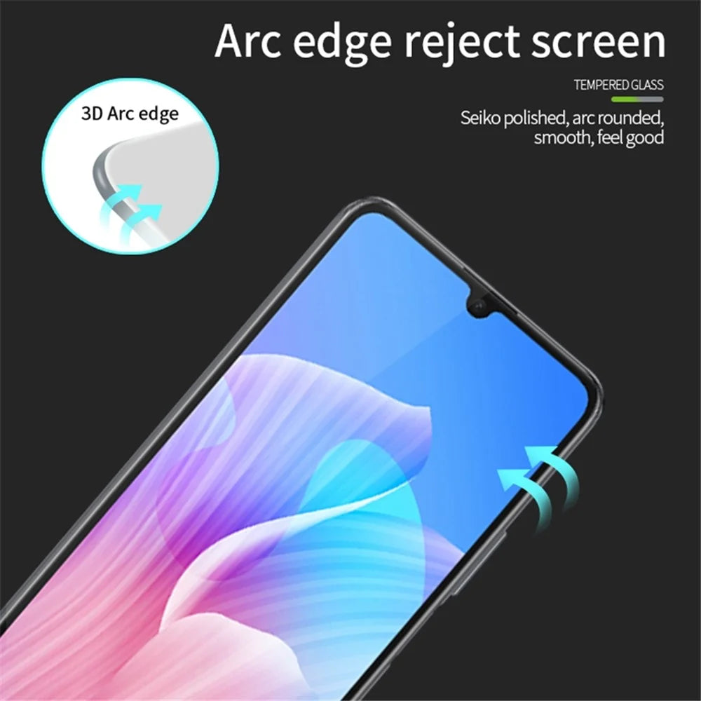 PINWUYO JK 3D Curved Tempered Glass Film-2 for Samsung Galaxy F34 5G / M34 5G HD Clear Full Glue High Aluminum-silicon Glass Screen Protector - 6
