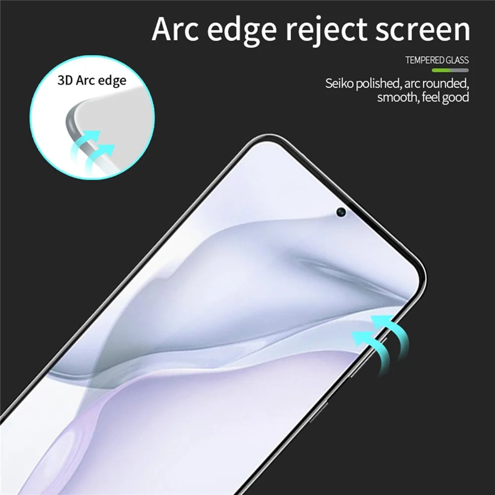 PINWUYO JK 3D Curved Tempered Glass Film-2 for Google Pixel 8 Pro Full Glue Screen Protector High Aluminum-silicon Glass Film - 6