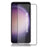 MOCOLO For Samsung Galaxy S23 FE Silk Printing Full Screen Protector Full Glue Tempered Glass Film - Black - 1