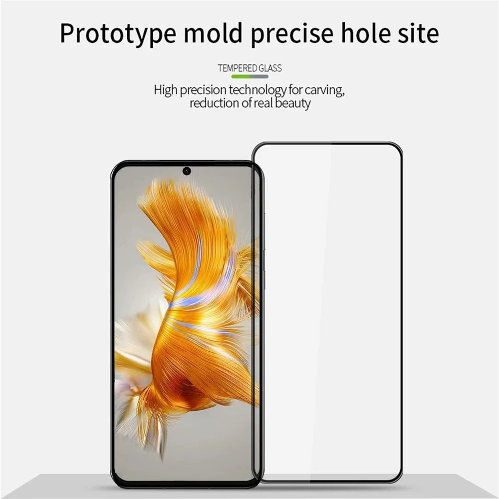 MOFI JK 3D Tempered Glass Film-1 for Huawei Mate 60 Curved High Aluminium-silicon Glass Screen Protector HD Clear - 7