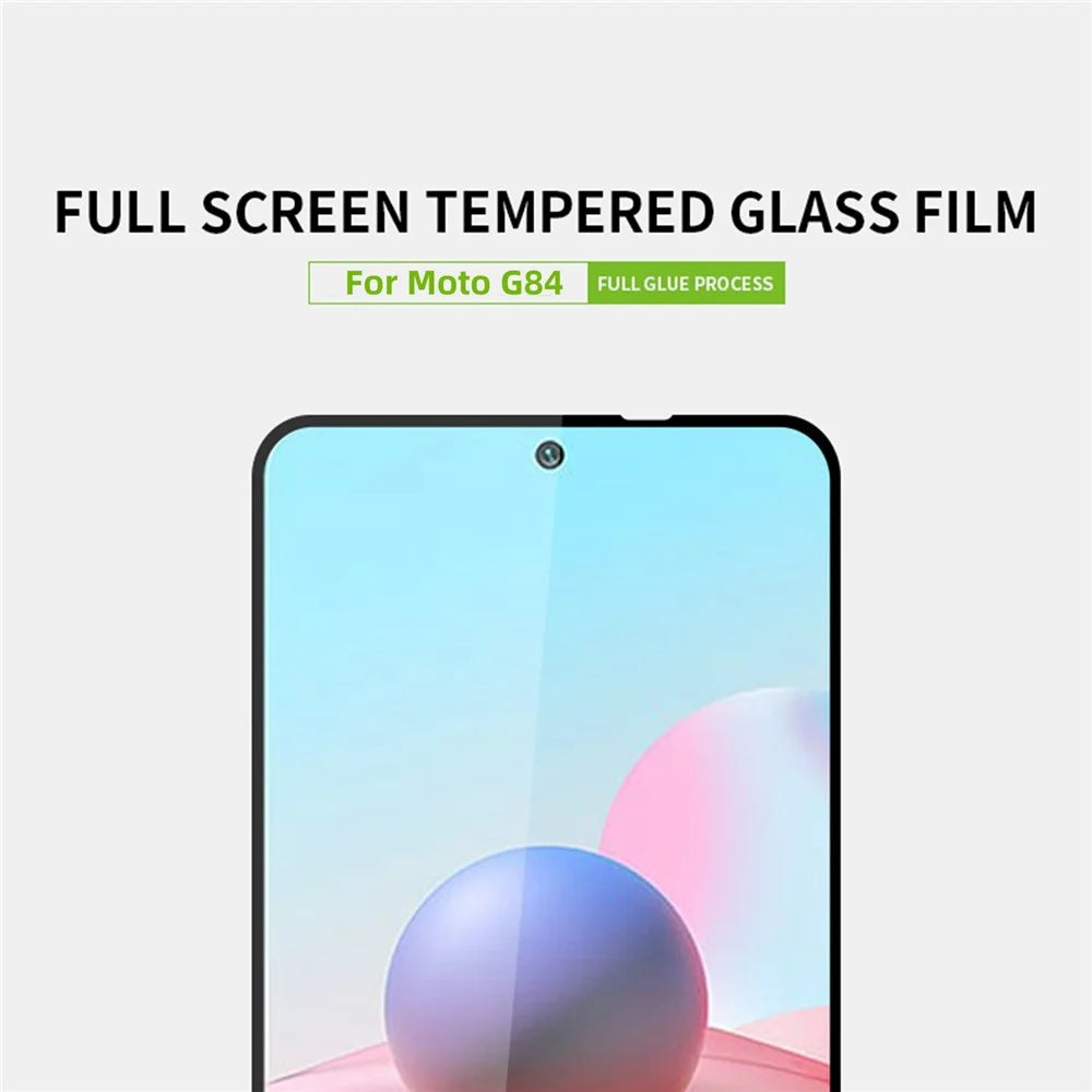 PINWUYO For Motorola Moto G84 5G JK Tempered Glass Film Series-2 Ultra Clear Full Screen Protector High Aluminum-silicon Glass Film - 3