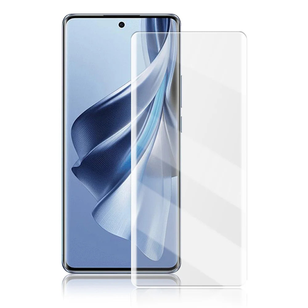 MOCOLO For Oppo Reno10 5G (Global) Anti-scratch Full Screen Protector 3D Curved UV Liquid Tempered Glass Film - 1