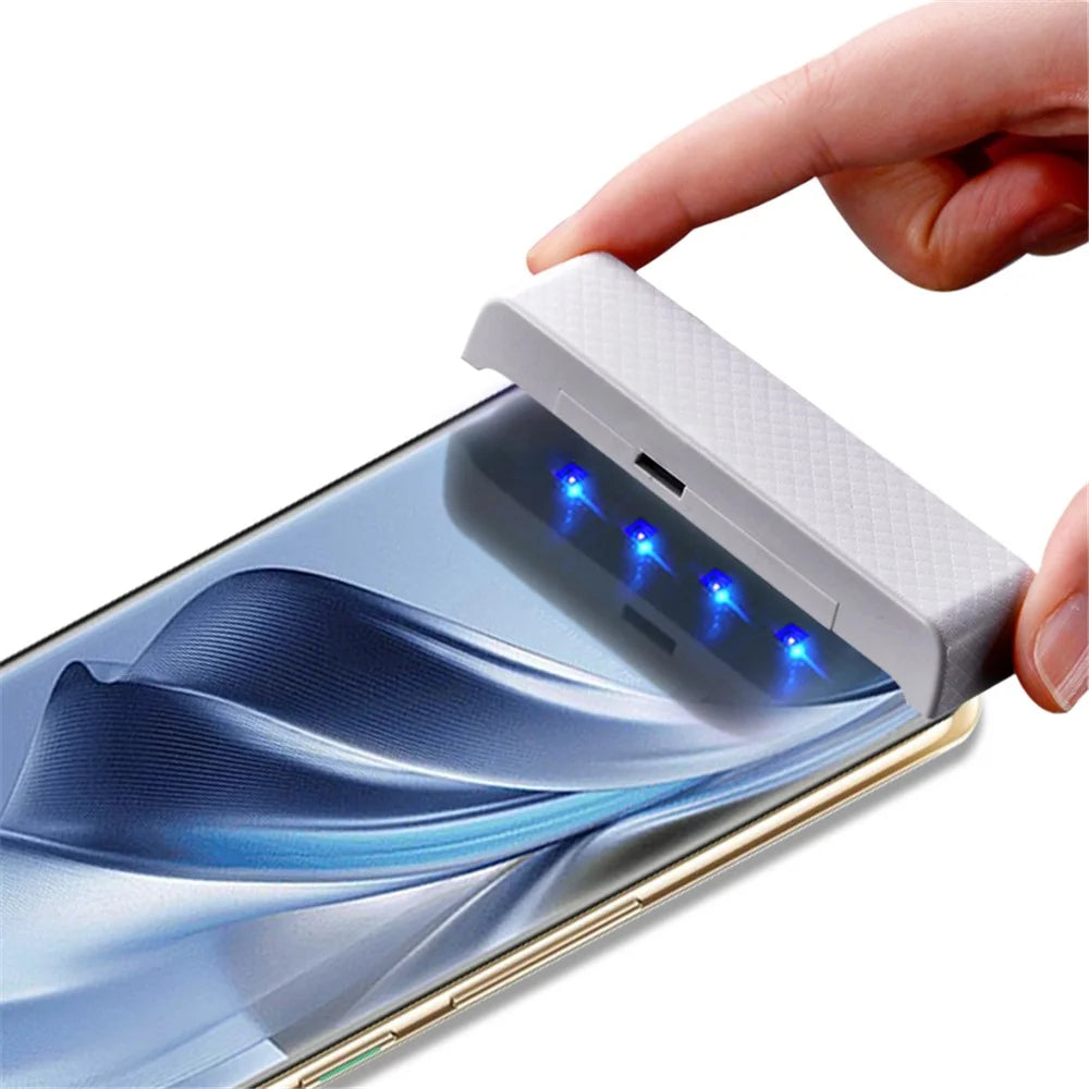 MOCOLO For Oppo Reno10 5G (Global) Anti-scratch Full Screen Protector 3D Curved UV Liquid Tempered Glass Film - 4