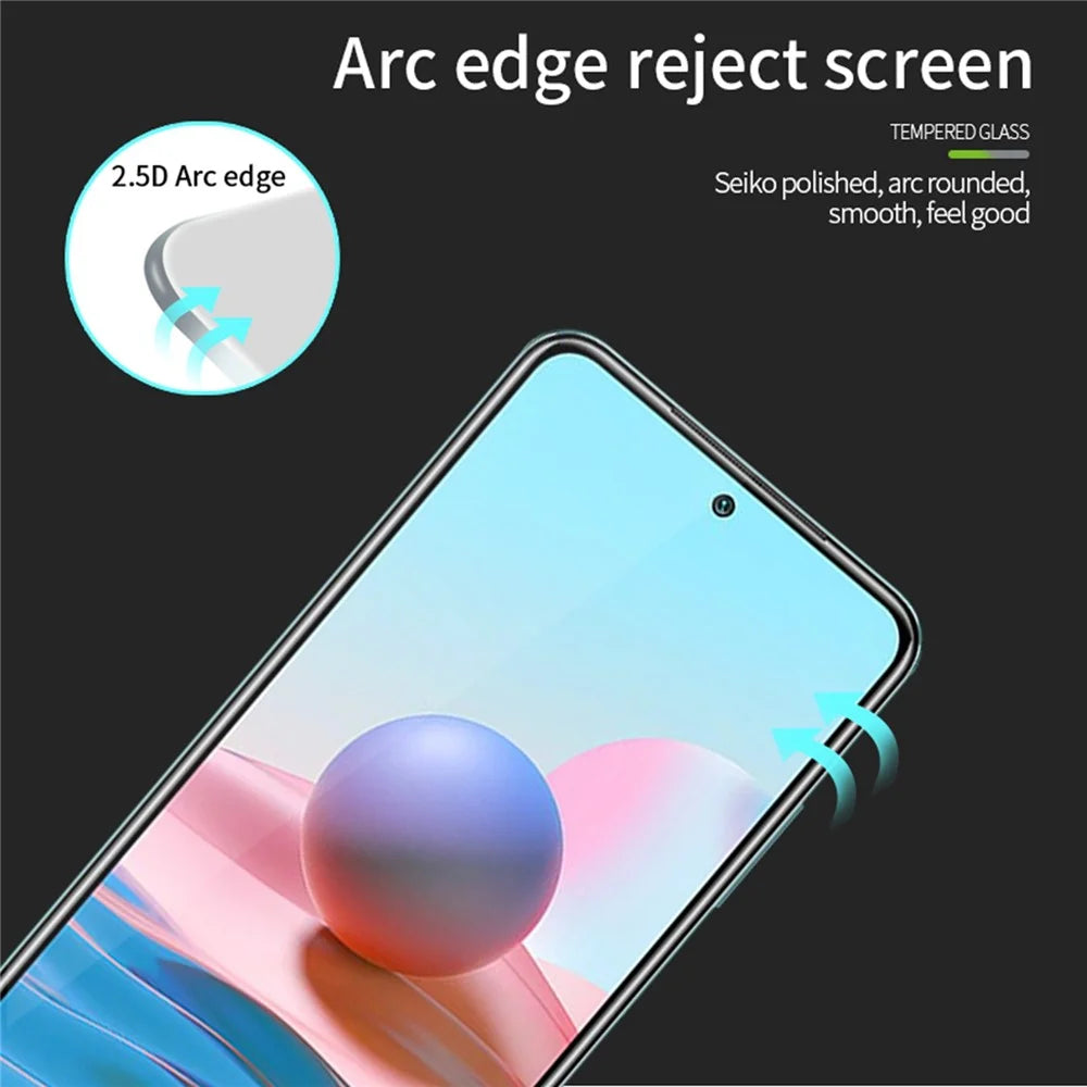 MOFI For Motorola Moto G84 5G JK Tempered Glass Film Series-1 High Aluminum-silicon Glass Full Cover Full Glue Screen Protector - 6