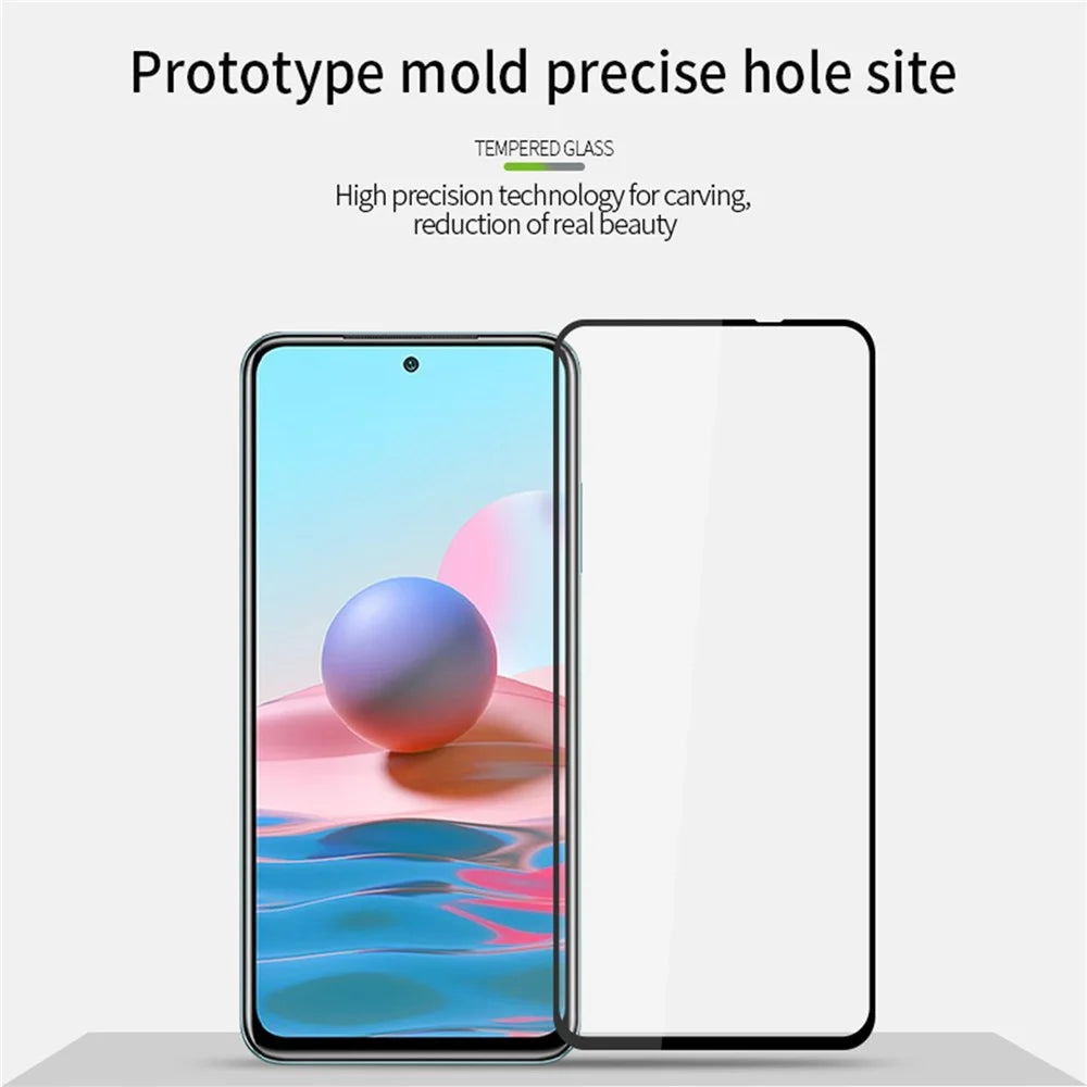 MOFI For Motorola Moto G84 5G JK Tempered Glass Film Series-1 High Aluminum-silicon Glass Full Cover Full Glue Screen Protector - 7