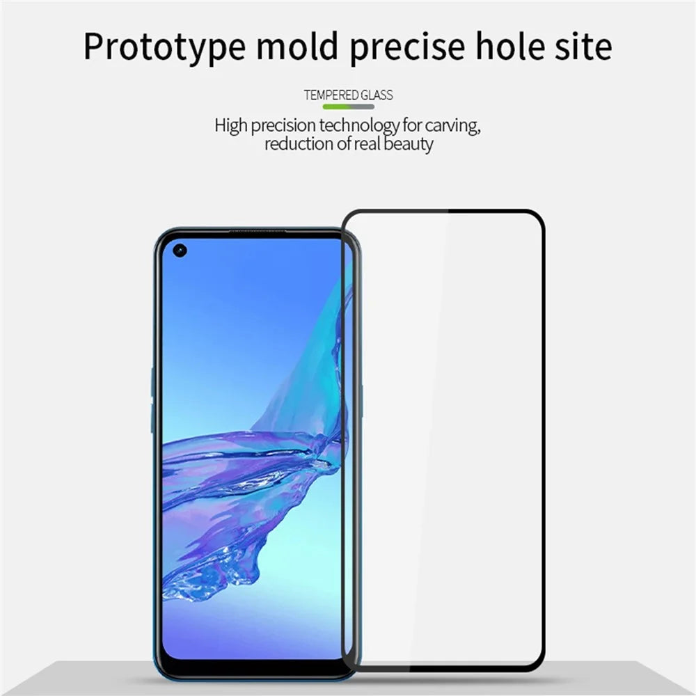 PINWUYO JK Tempered Glass Film Series-2 for Oppo Reno 9A Full Screen Protector High Aluminum-silicon Glass Film Guard - 7