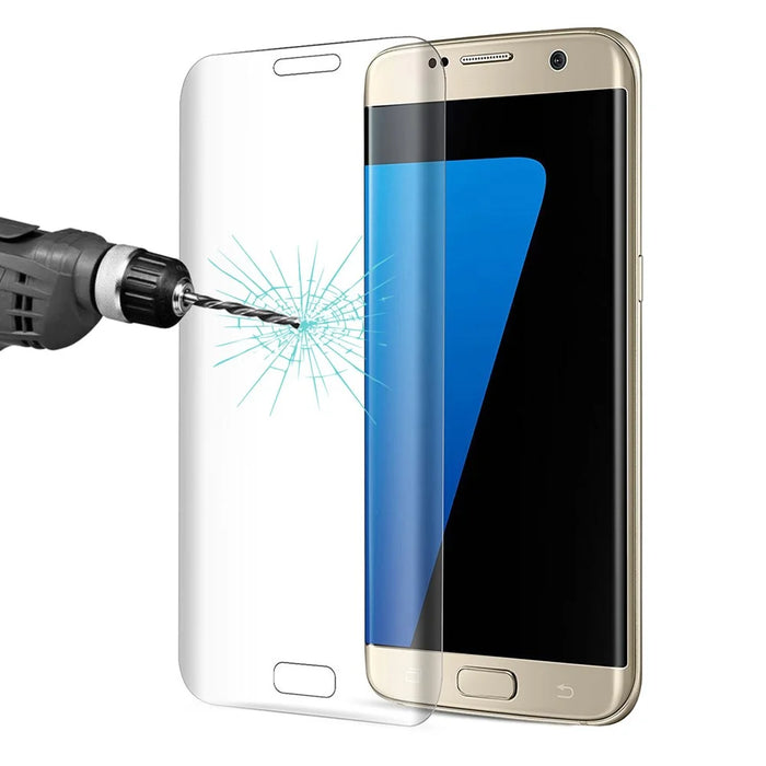HAT PRINCE for Samsung Galaxy S7 Edge G935 3D Curved Full Size Tempered Glass Screen Protector 0.26mm - 2