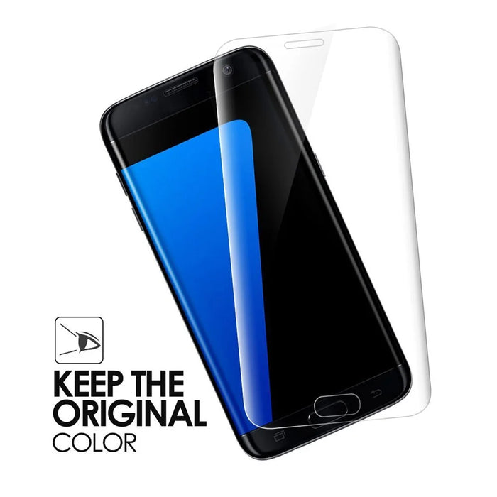 HAT PRINCE for Samsung Galaxy S7 Edge G935 3D Curved Full Size Tempered Glass Screen Protector 0.26mm - 7