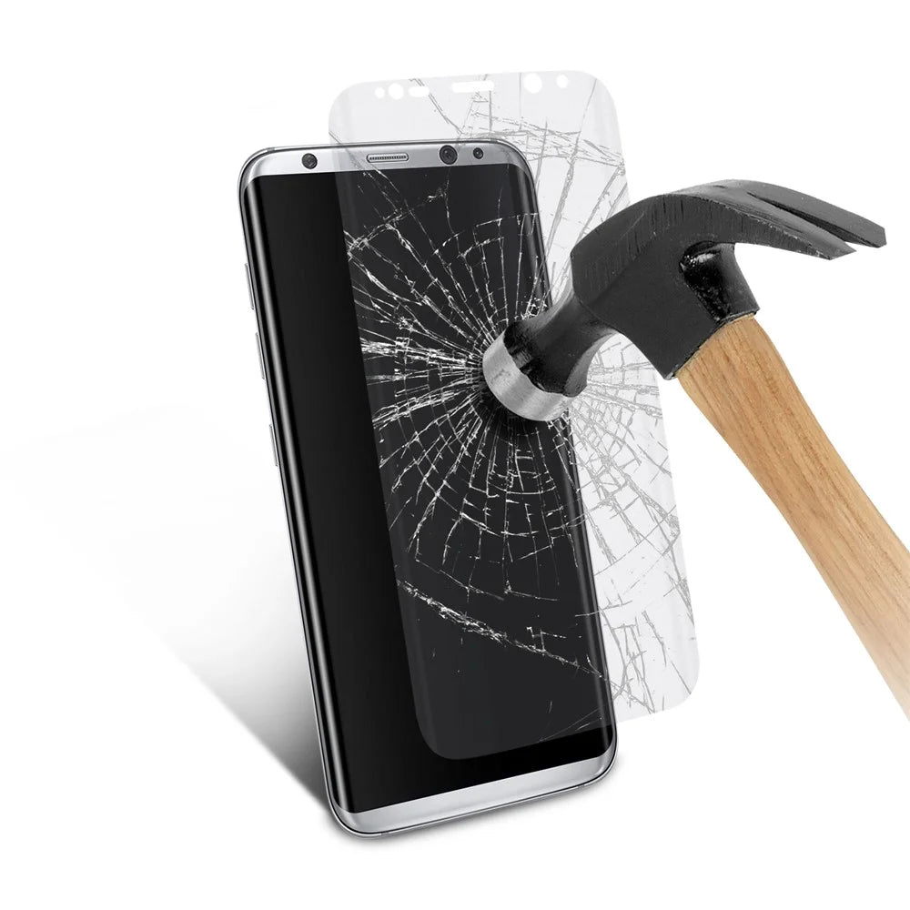 For Samsung Galaxy S8 0.3mm 3D Curved Tempered Glass Screen Protector Full Cover - 2