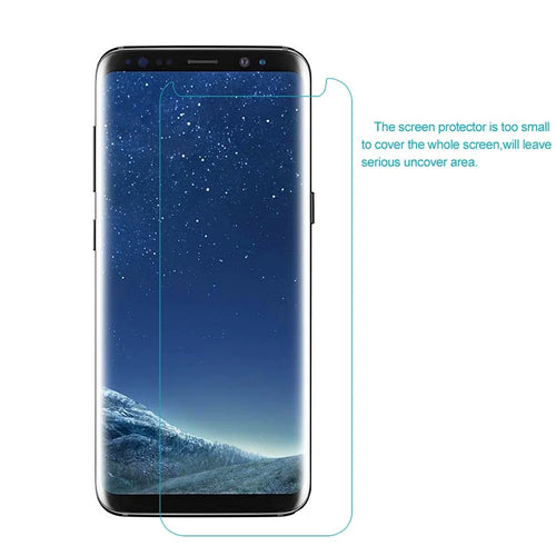 HD Clear LCD Mobile Screen Guard Film for Samsung Galaxy S8 G950 (Black Package) - 1