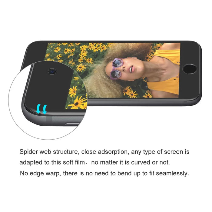 HAT PRINCE Hydrogel Film 0.1mm Full Coverage Screen Protector Film for iPhone 7 4.7 inch - 3