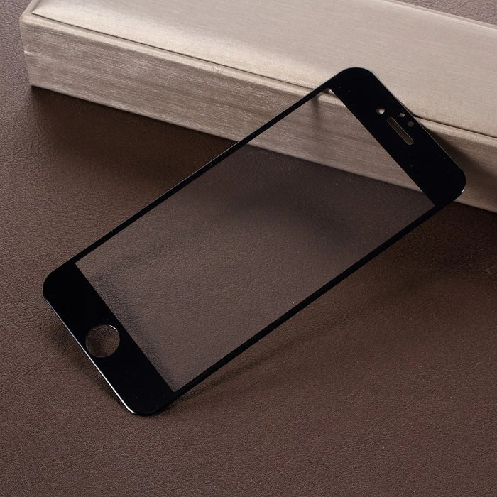 4D Full Size Tempered Glass Screen Guard Film for iPhone 6s / 6 4.7 inch - Black - 4